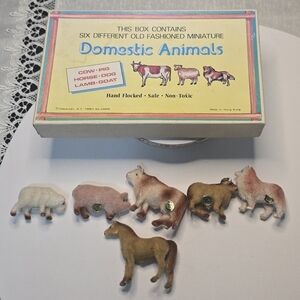 Old Fashioned Miniature Domestic Animals Set [ Read Details ]